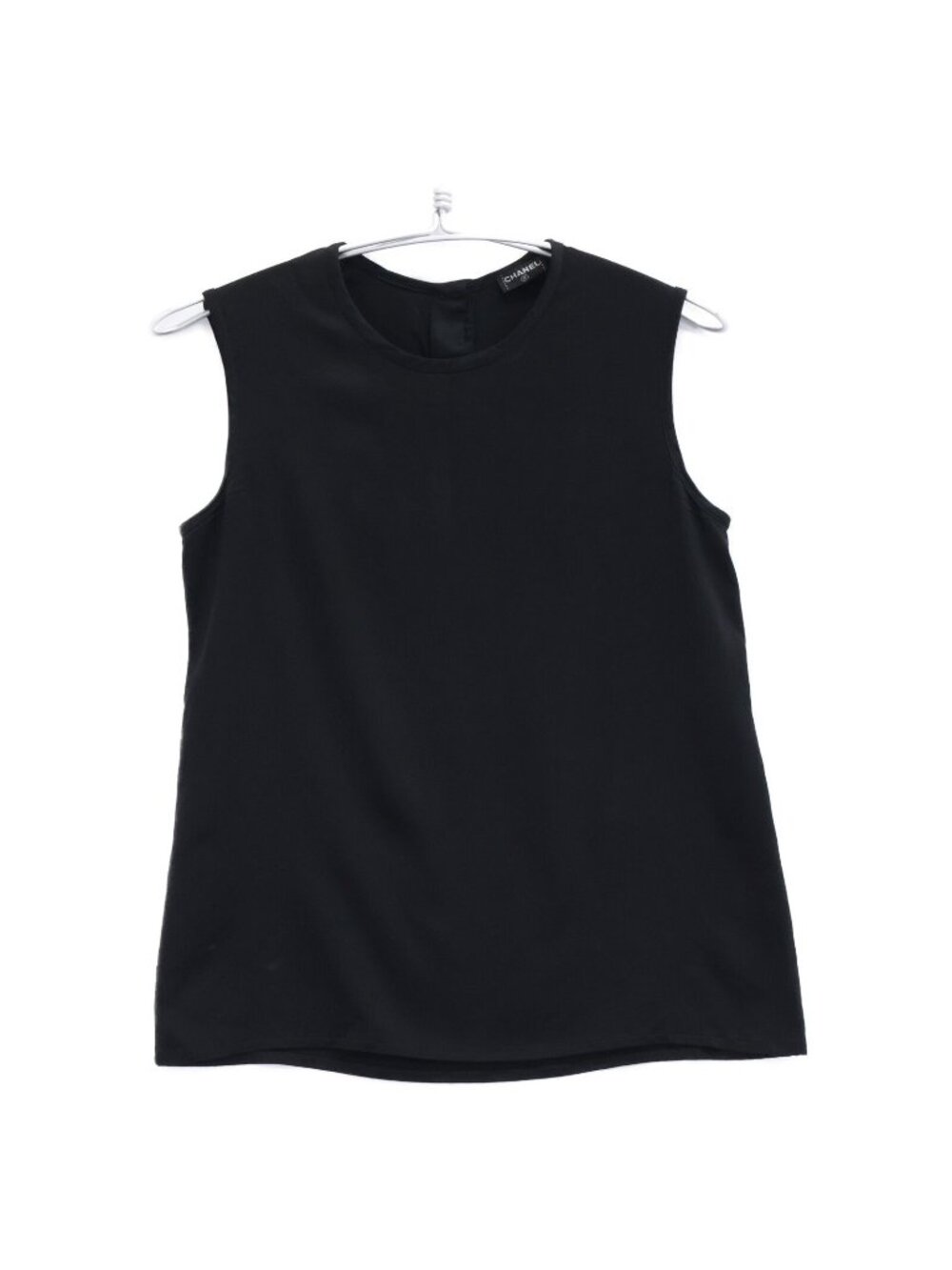 Chanel Silk Sleeveless Blouse Dress